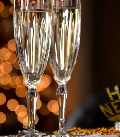 new year's eve celebration for two